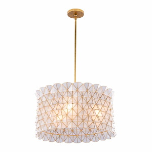 Flair - 3 Light Pendant In Coastal Style-11.5 Inches Tall and 22 Inches Wide - 1294958