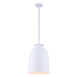 Gabardine - 1 Light Mini Pendant-17.5 Inches Tall and 12 Inches Wide