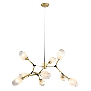 Atrani - 9 Light Chandelier-97 Inches Tall and 40 Inches Wide