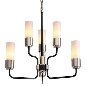 Albano - 6 Light Chandelier-22 Inches Tall and 24 Inches Wide