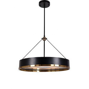 Pedesina - 36W 1 LED Chandelier-61 Inches Tall and 18 Inches Wide