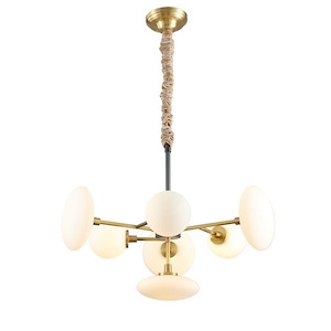 Bologna - 7 Light Small Chandelier-20 Inches Tall and 28 Inches Wide - 1147187