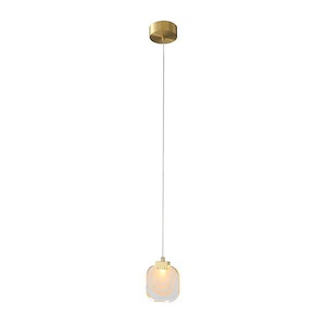 Palazzo - 3W 1 LED Pendant-130 Inch Tall and 6 Inch Wide - 1418388