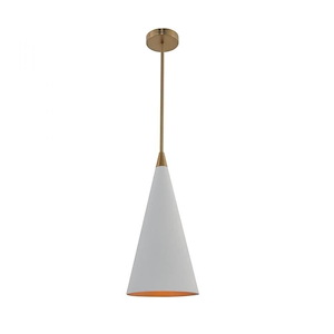 Orly - 1 Light Pendant-90 Inches Tall and 9 Inches Wide