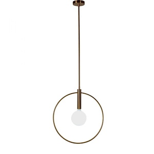 Canolo - 1 Light Large Pendant-55 Inches Tall and 20 Inches Wide - 1148597