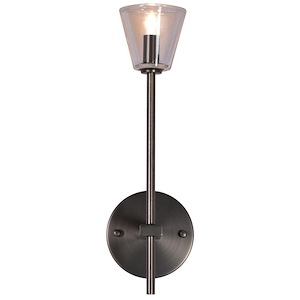 Martone - 1 Light Single Wall Sconce-15 Inches Tall and 5 Inches Wide