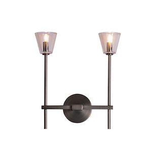 Martone - 2 Light Double Wall Sconce-15 Inches Tall and 13 Inches Wide - 1150522