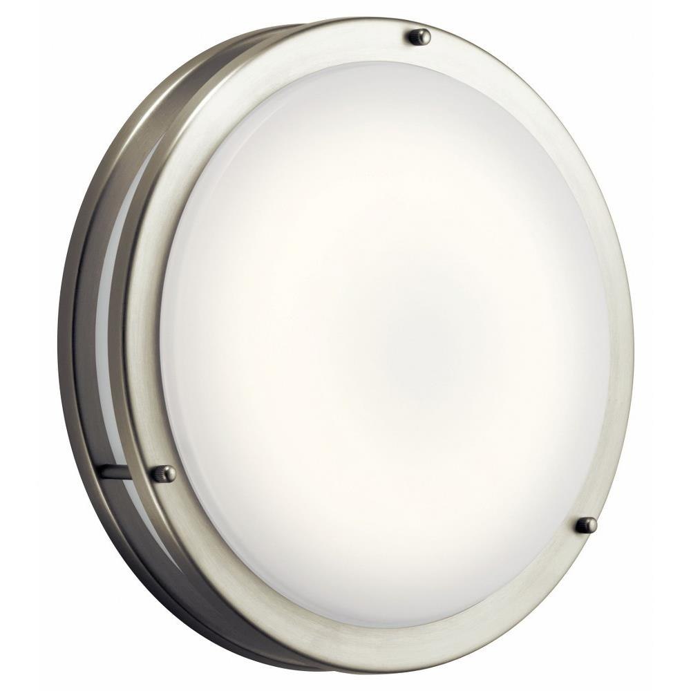 Kichler Lighting 10769 Avon 28.5W LED Flush Mount with  Transitional inspirations 3.75 inches tall by 14 inches wide