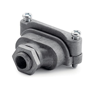 Duplex Cable Connector - With Utilitarian Inspirations - 0.75 Inches Tall By 1.75 Inches Wide