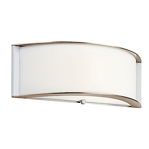 1 Light Wall Sconce - With Contemporary Inspirations - 15 Inches Wide