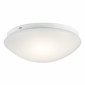 15W 1 Led Flush Mount - With Utilitarian Inspirations - 4 Inches Tall By 10.75 Inches Wide - 551506
