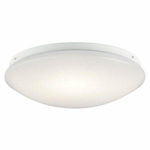 20W 1 Led Flush Mount - With Utilitarian Inspirations - 4 Inches Tall By 14 Inches Wide - 551505