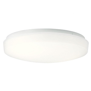 20W 1 Led Flush Mount - With Utilitarian Inspirations - 3.75 Inches Tall By 13.5 Inches Wide - 619787
