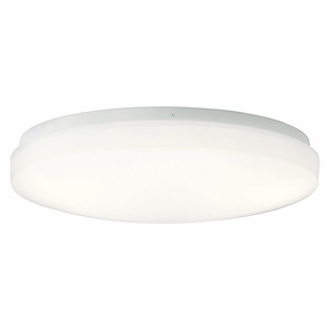 25W 1 Led Flush Mount - With Utilitarian Inspirations - 3.75 Inches Tall By 16 Inches Wide - 619786