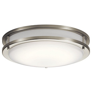 Avon - 28.5W 1 LED Flush Mount - with Transitional inspirations - 3.75 inches tall by 14 inches wide - 687909