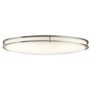 Avon - 48W 1 LED Flush Mount - with Transitional inspirations - 4.75 inches tall by 18 inches wide