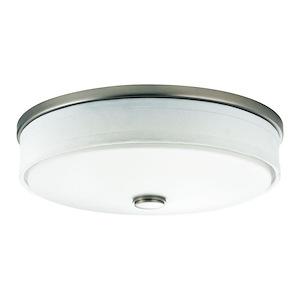 23W 1 Led Flush Mount - With Transitional Inspirations - 4.25 Inches Tall By 13 Inches Wide - 551493