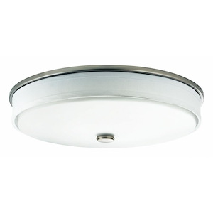 34W 1 Led Flush Mount - With Transitional Inspirations - 4.25 Inches Tall By 17.25 Inches Wide - 551492
