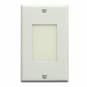 Line Voltage Lens Face Non Dimmable - With Utilitarian Inspirations - 2.75 Inches Tall By 1.5 Inches Wide