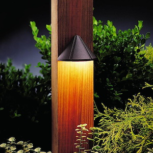 Six Groove - Low Voltage 1 light Deck Lamp - 2.5 inches tall by 3.75 inches wide