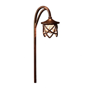 Cathedral - Low Voltage One Path Light - With Transitional Inspirations - 27 Inches Tall By 5 Inches Wide
