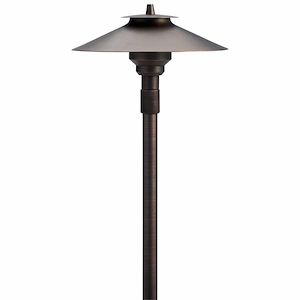 1 Light Large Adjustable Path Light 1.75 Inches Tall By 1.75 Inches Wide