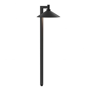 CBR - 4.3W 1 LED Path Light - with Utilitarian inspirations - 26 inches tall by 7.25 inches wide - 819642
