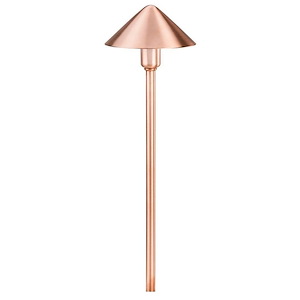 Fundamentals - 4.3W 1 Led Path Light - With Utilitarian Inspirations - 21.5 Inches Tall By 6 Inches Wide