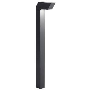 1 light Right Angle Path Light - with Contemporary inspirations - 22 inches tall by 1.5 inches wide