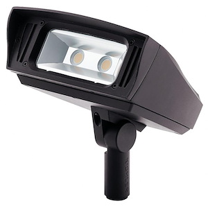 C-Series - 33.5W 1 Led Multi-Mount Outdoor Medium Flood Light 6 Inches Tall By 6 Inches Wide