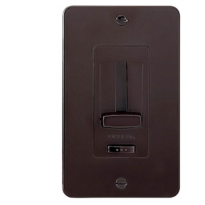 Accessory - LED Driver and Dimmer Trim In Utilitarian Style-4.5 Inches Tall and 0.25 Inches Wide