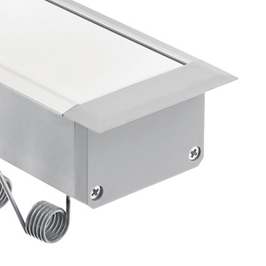 Ils Te Series - Deep Well Wide Recessed Channel - With Utilitarian Inspirations - 1.25 Inches Tall By 1.75 Inches Wide