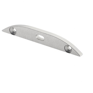 Ils Te Series - Sleek Channel End Cap - With Utilitarian Inspirations - 0.25 Inches Tall - 858171