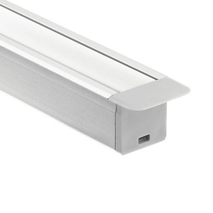 Ils Te Series - Deep Well Recessed Channel Kit - With Utilitarian Inspirations - 0.75 Inches Tall By 1 Inches Wide - 732663