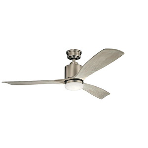 Ridley II - Ceiling Fan with Light Kit - 52 inches wide