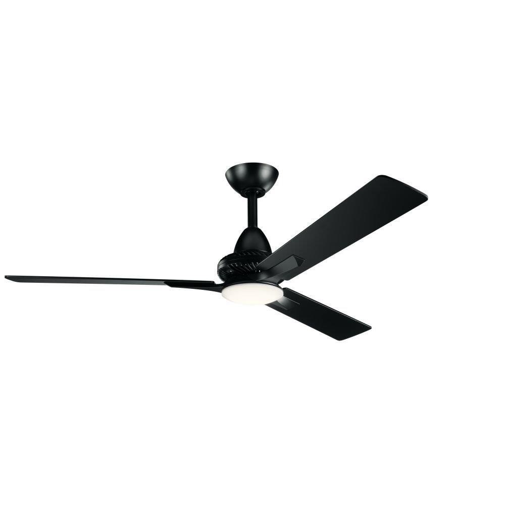 Kichler Lighting 300031 Kosmus - Ceiling Fan with Light Kit - with Contemporary inspirations - 15 inches tall by 52 inches wide