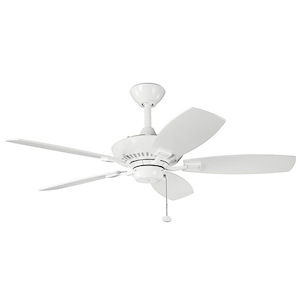 Canfield - Ceiling Fan - with Traditional inspirations - 14 inches tall by 44 inches wide - 153549