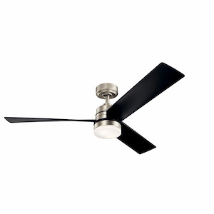 Spyn - Ceiling Fan with Light Kit - 14.5 inches tall by 52 inches wide