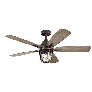 Lydra - 52 Inch Ceiling Fan with Light Kit