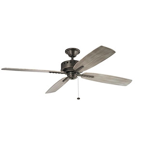 Eads - Ceiling Fan - with Utilitarian inspirations - 14 inches tall by 65 inches wide - 735205