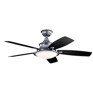 Cameron - Ceiling Fan with Light Kit - with Transitional inspirations - 16.25 inches tall by 52 inches wide - 938540