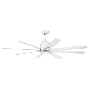 Breda - 3 Blade Ceiling Fan-16.5 Inch Tall and 65 Inch Wide - 1394615
