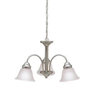 Wynberg - 3 Light Small Chandelier In Transitional Style-13.25 Inches Tall and 22 Inches Wide - 1147129