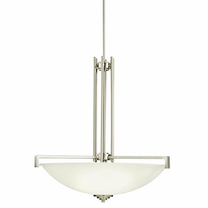 Eileen - 40W 4 LED Inverted Medium Pendant - with Contemporary inspirations - 26.25 inches tall by 25.75 inches wide - 732761