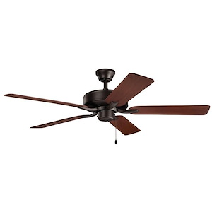 Basics Pro Patio - Ceiling Fan - with Traditional inspirations - 12.5 inches tall by 52 inches wide