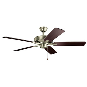 Basics Pro - Ceiling Fan - with Traditional inspirations - 12.5 inches tall by 52 inches wide
