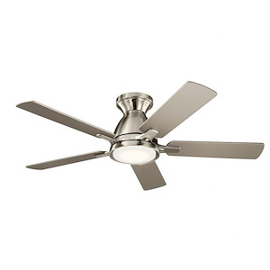 Arvada - Ceiling Fan with Light Kit - with Contemporary inspirations - 10.25 inches tall by 44 inches wide