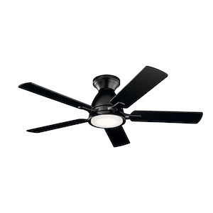Arvada - Ceiling Fan with Light Kit - with Contemporary inspirations - 10.25 inches tall by 44 inches wide