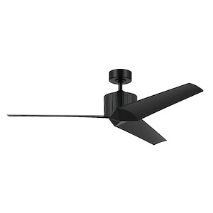 Almere - 3 Blade Ceiling Fan In Modern Style-12.8 Inches Tall and 56 Inches Wide
