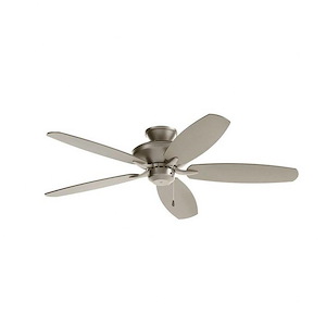 Renew Patio - 5 Blade Ceiling Fan In Modern Style-13.5 Inches Tall and 52 Inches Wide